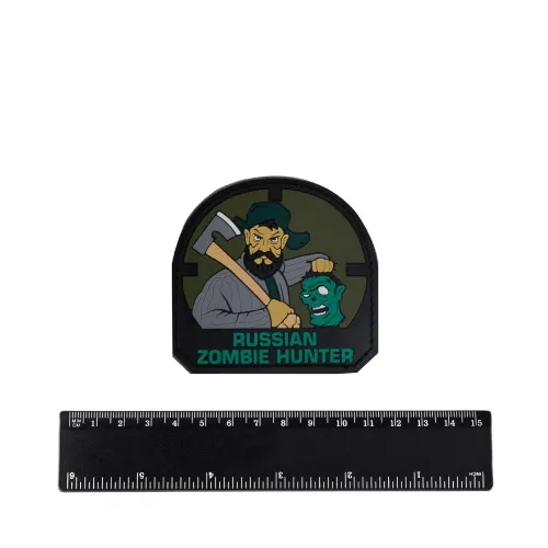 Шеврон Russian Zombie Hunter PVC