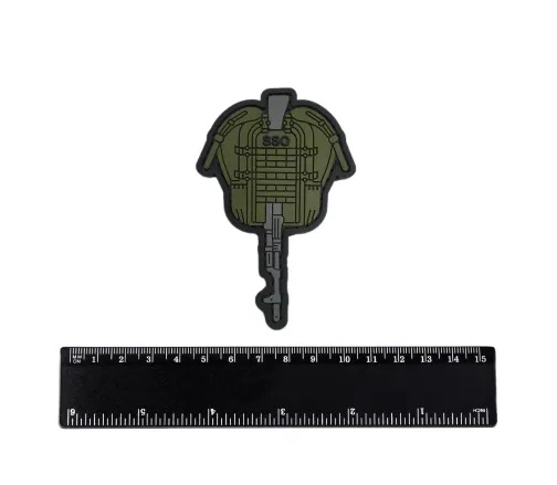 Шеврон SSO БОБР М PVC